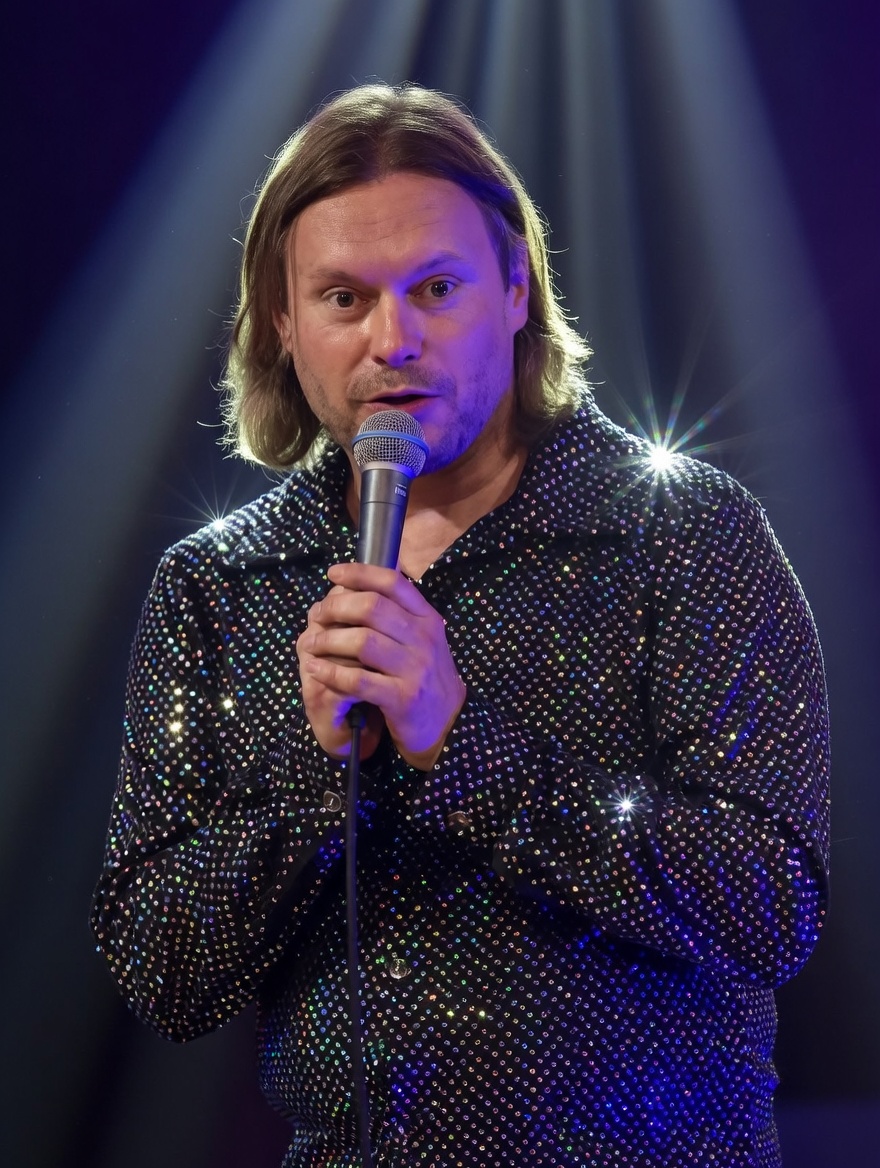 Wolfgang Lindner auf der Bühne